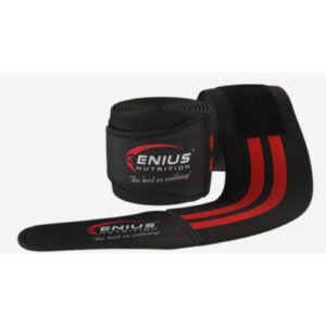 Genius Nutrition KNEE WRAPS GN-1 Black And Red