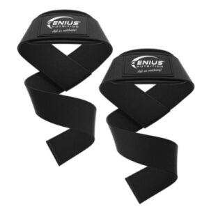 Genius Nutrition Lifting Straps GG-1 Black