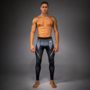 Дълъг клин - Venum No Gi Spats - Black/ Silver Grey​