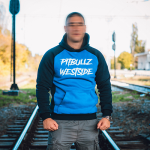 Pitbullz Westside - Суитшърт - PitbullzWestside - Син​