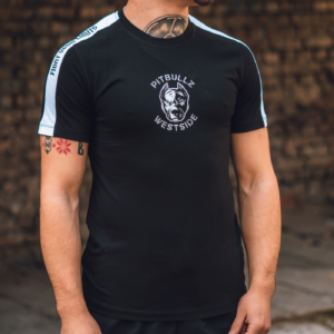 Pitbullz Westside - Тениска - QR - Черна​
