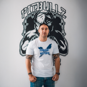 Pitbullz Westside - Тениска - White/Blue​