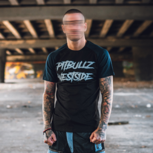 Pitbullz Westside - Тениска - Pitbullz - Blue/Black​