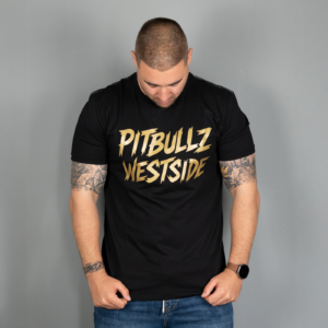 Pitbullz Westside - Тениска - Pitbull - Gold​
