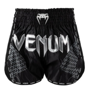 Муай Тай Шорти - Venum Nexus Muay Thai Shorts - Black/Silver​