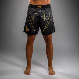 Шорти Venum Serpenti Fight Shorts – Black/Silver/Gold