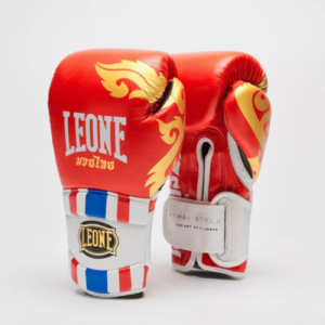 Leone - BOXING GLOVES THAI STYLE - Red - GN114