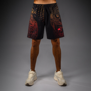 Шорти Venum Quetzal Fury Training Shorts – Black/Fury Red/ Tangerine