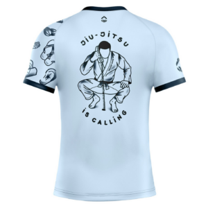 Рашгард - Ground Game - Rashguard Jiu Jitsu is Calling x Noize - Short sleeve