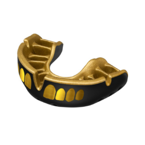 Протектор за уста - OPRO Gold Level Black Grillz Mouthguard