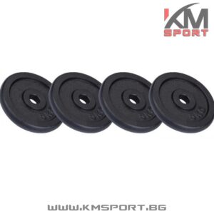 Метален диск ф30 -1.25кг/2.5кг/ 5кг/10кг Active gym