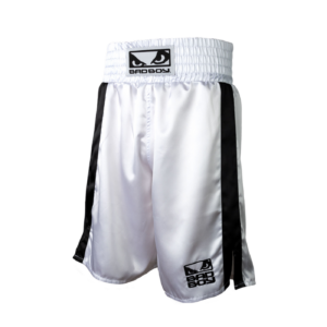Шорти за бокс - Bad Boy Boxing Shorts - White
