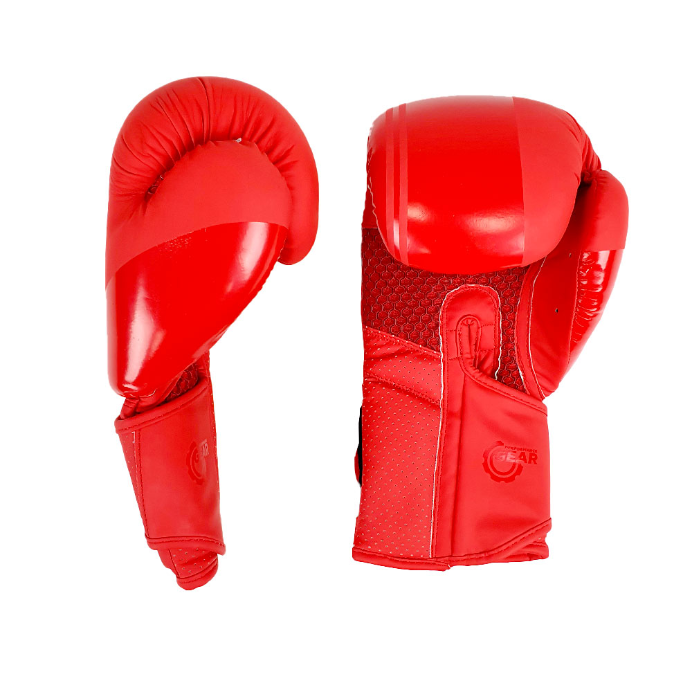 SZ Fighters - Боксови ръкавици изкуствена кожа - Indigo Red Matt - Image 3