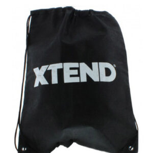 XTEND Drawstring Bag - Black / White