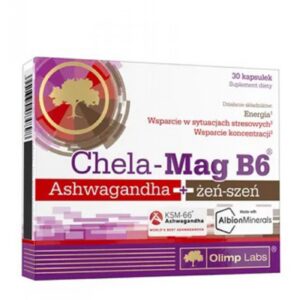 OLIMP Chela-Mag B6 Ashwagandha + Ginseng / 30 Caps