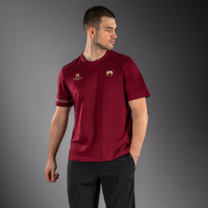 Тениска - Venum x Rajadamnern T-Shirt - Burgundy