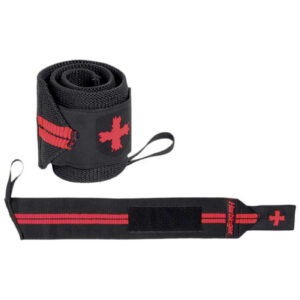 Harbinger - Накитници с палец / Wristwraps / Red Line - Black​