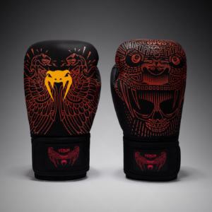 Боксови Ръкавици - Venum Quetzal Fury Boxing Gloves - Black/Fury Red/ Tangerine​