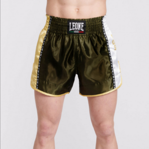 Leone - TRAINING THAI SHORTS - Green - Муай Тай Шорти - AB760