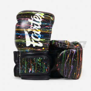 Боксови Ръкавици - Fairtex BGV14PT Thai Boxing Gloves - Painter - Black