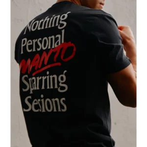 Тениска MANTO - Nothing Personal / Black