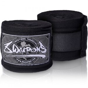 Бинтове - 8 WEAPONS Hand Wraps - Semi-Elastic - 5 m - Black
