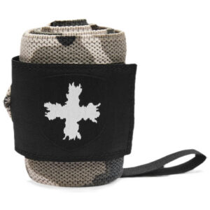 Harbinger - Накитници с палец / Wristwraps / Red Line - Grey Camo​