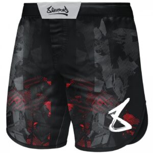 Шорти - 8 WEAPONS - Fight Shorts - Hit 2.0 - Black/Red