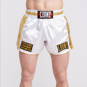 Leone - KHAO LAK THAI SHORTS - White - Муай Тай Шорти - AB876