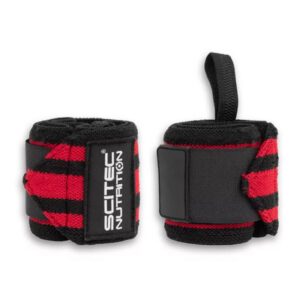 SCITEC - Wrist Wraps with Velcro / Black