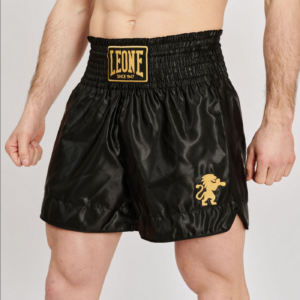 Leone - BASIC 2 KICK SHORTS - Black - Муай Тай Шорти - AB970