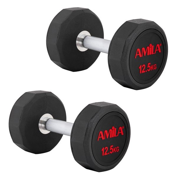 Дъмбели Amila TPU 2x12.5кг