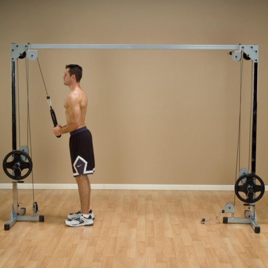 КРОСОУВЪР с дискове Body solid (Кръстосан скрипец) - Image 4