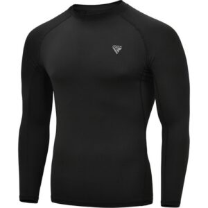 Рашгард - RDX T15 Long Sleeve Black Rash Guard - CRL-T15BF