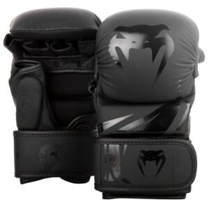 ММА РЪКАВИЦИ VENUM SPARRING GLOVES CHALLENGER 3.0 BLACK BLACK