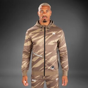 Суичър UFC Adrenaline by Venum Authentic Fight Week 3.0 Men’s zip Hoodie – Desert Camo