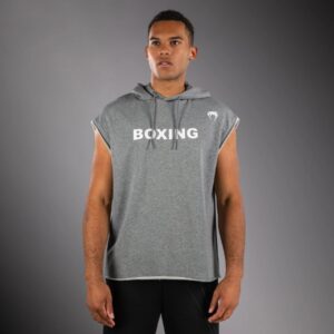 Суичър Venum VT Boxing Sleeveless Hoodie – Heather Grey