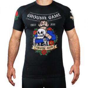 Рашгард - Ground Game - RASHGUARD OLDSCHOOL SHORT SLEEVE