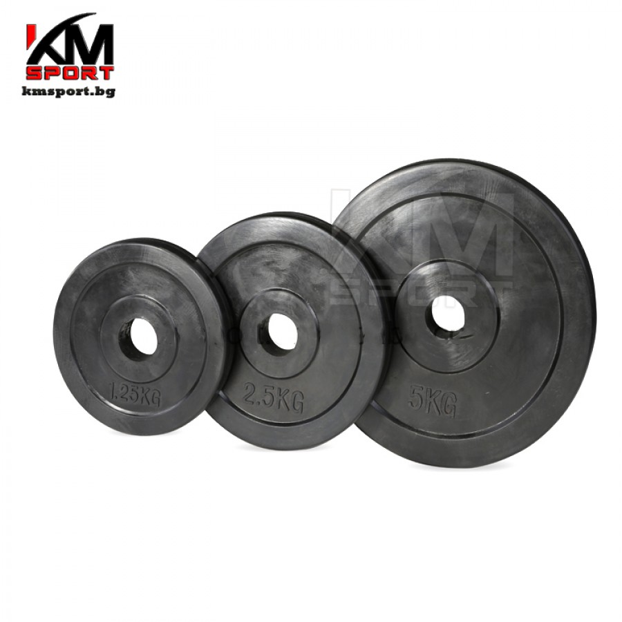 Гумен диск ф50 2.5кг/5кг/10кг/15кг/20кг - Image 4