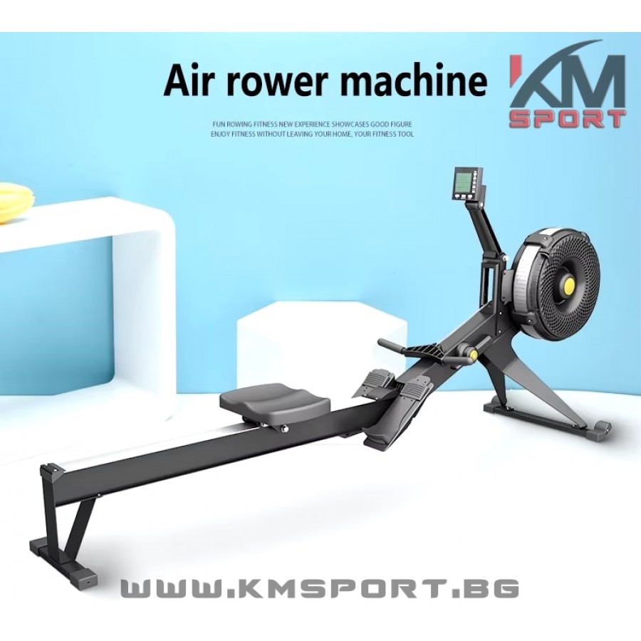 Гребен тренажор с въздушно и магнитно съпротивление 2в1 AIR ROWER MAGNETIC тип Concept 2 - Image 4