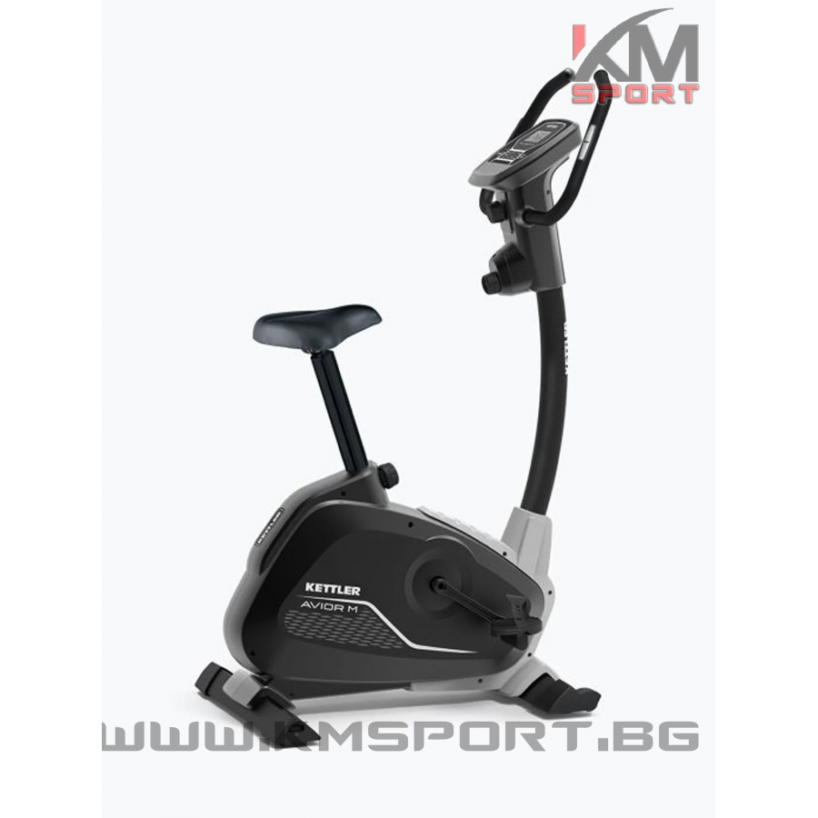 Стабилен магнитен велоергометър KETTLER AVIOR M BLACK , до 110кг трениращ, 6кг маховик - Image 2