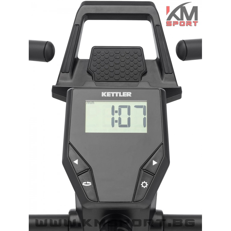 Стабилен магнитен велоергометър KETTLER 100 , до 130кг трениращ, 6кг маховик - Image 4
