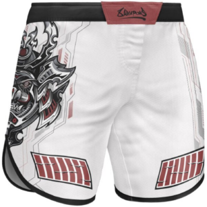 Шорти - 8 WEAPONS - Fight Shorts - Samurai 2.0 - White/Red