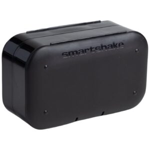 SmartShake - Pill Box Organizer 2-Pack | Black