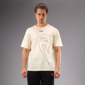 Тениска - Venum Giant Connect T-Shirt - Off-White​