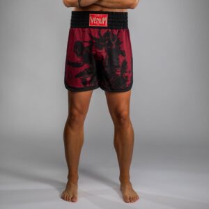 Къси гащета - Venum x Assassin's Creed Shadows Men's Boxing Shorts - Burgundy/Black​