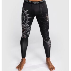Дълъг клин - Venum Gladiator 5.0 Men's Spats - Black/Silver​