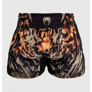 Муай Тай Шорти - Venum Tiger Muay Thai Shorts - Black/Neon Orange​