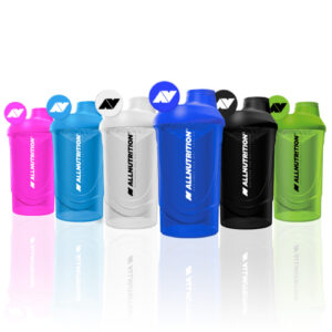 Allnutrition Shaker Wave - Шейкър, Цвят Бял, Разфасовка 600ml