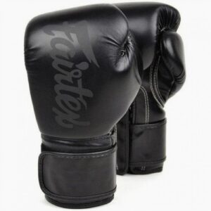 Боксови Ръкавици - Fairtex BGV14 Thai Boxing Gloves - Black/Black